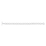 14K Gold Diamond Chain-link Bracelet - Abtin & Company 