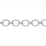 14K Gold Diamond Chain-link Bracelet - Abtin & Company 