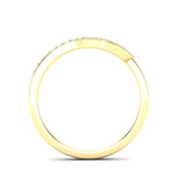 14k Gold Geometric Shape Diamond Ring - Abtin & Company 