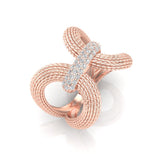 14K Gold Luxe Papillon Diamond Ring - Abtin & Company 
