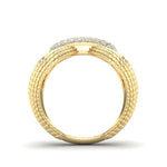 14K Gold Luxe Papillon Diamond Ring - Abtin & Company 