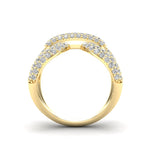 14K Gold Luxe Papillon Diamond Ring - Abtin & Company 