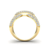 14K Gold Luxe Papillon Diamond Ring - Abtin & Company 
