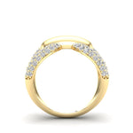 14K Gold Luxe Papillon Diamond Ring - Abtin & Company 